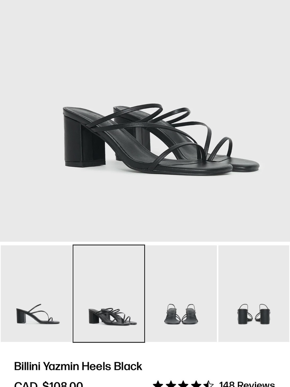 Princess Polly Billini Yazmin Heels